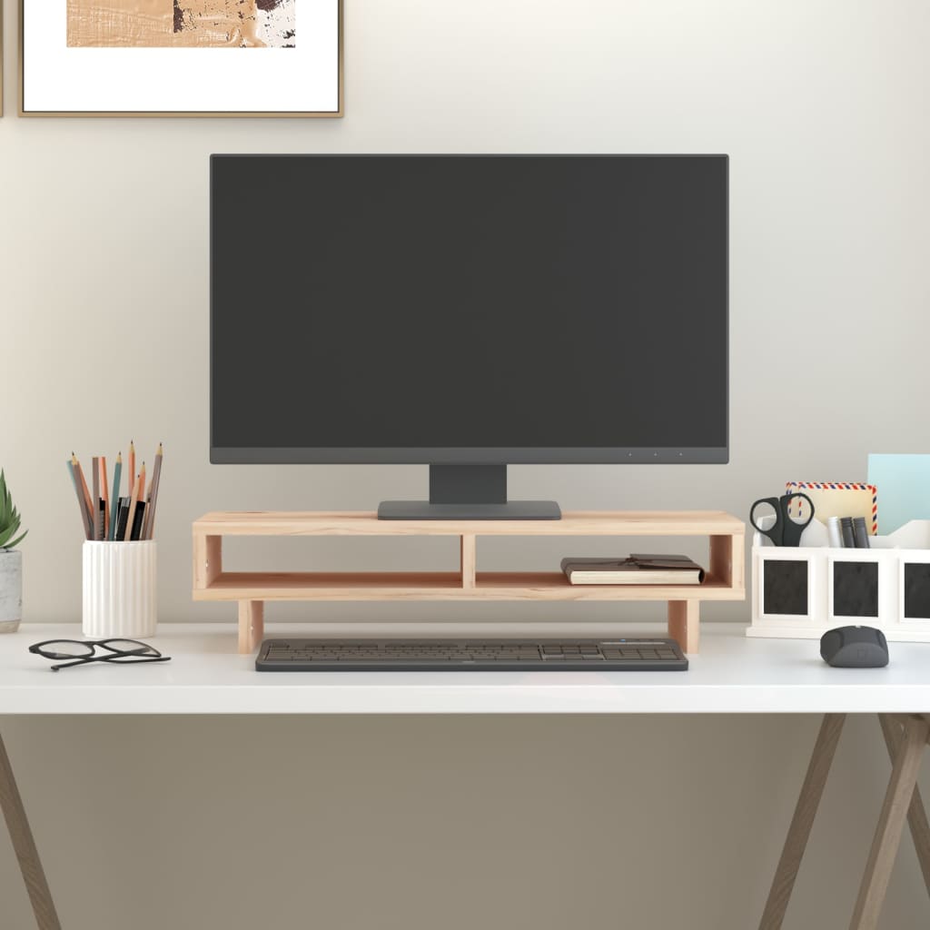 Monitorständer Massivholz Kiefer