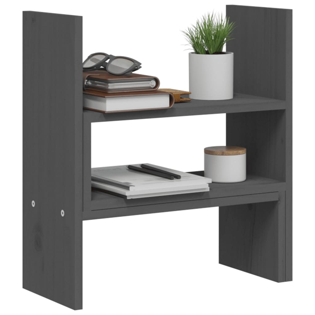 Monitorständer (39-72)X17X43 Cm Massivholz Kiefer