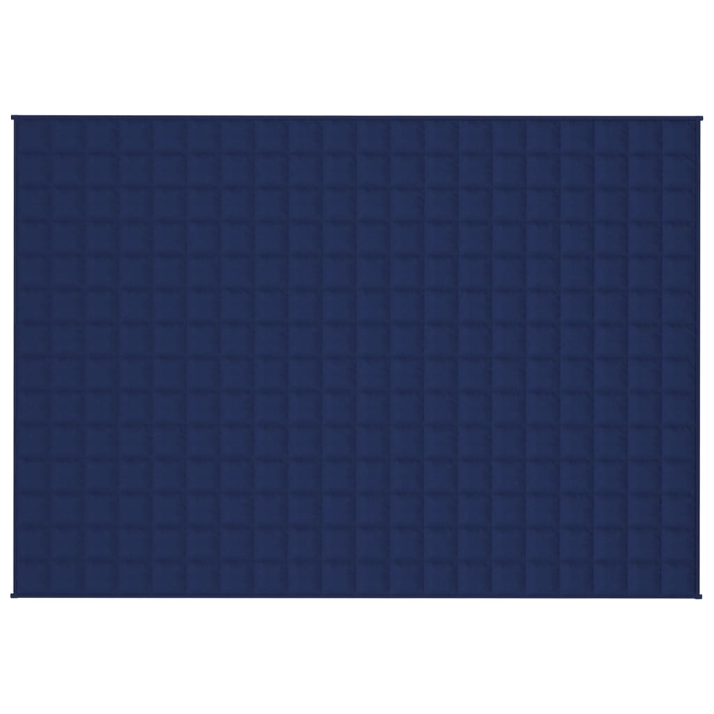 Gewichtsdecke Stoff Blau