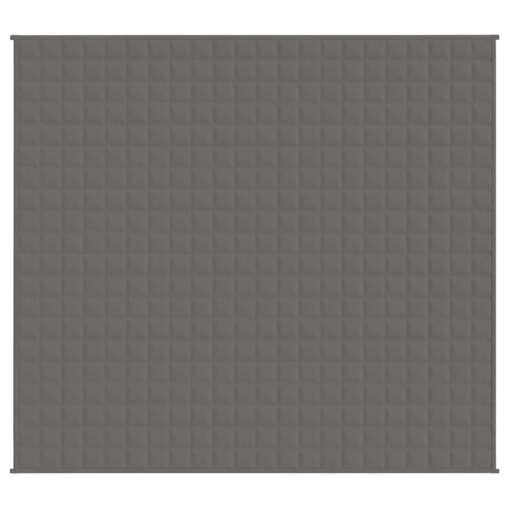 Gewichtsdecke Stoff Grau