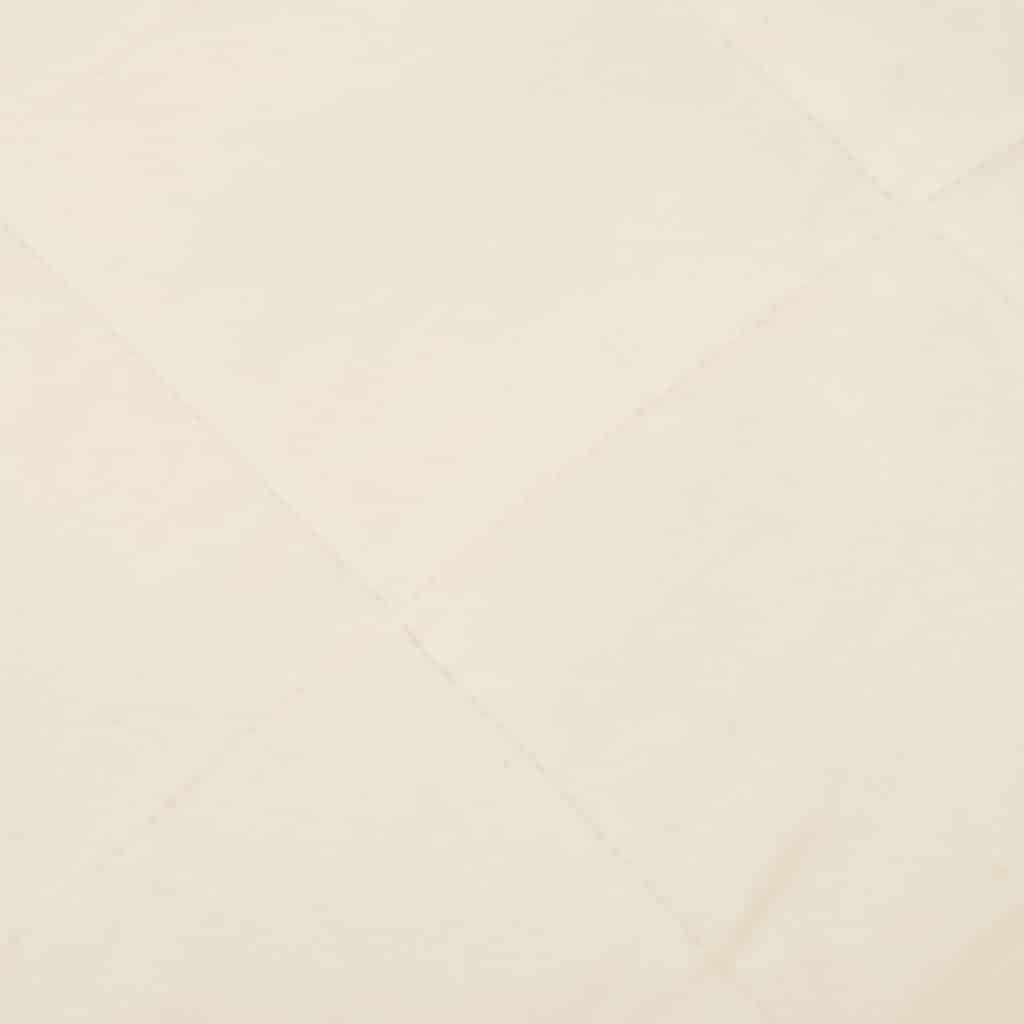 Gewichtsdecke Hell Stoff Creme