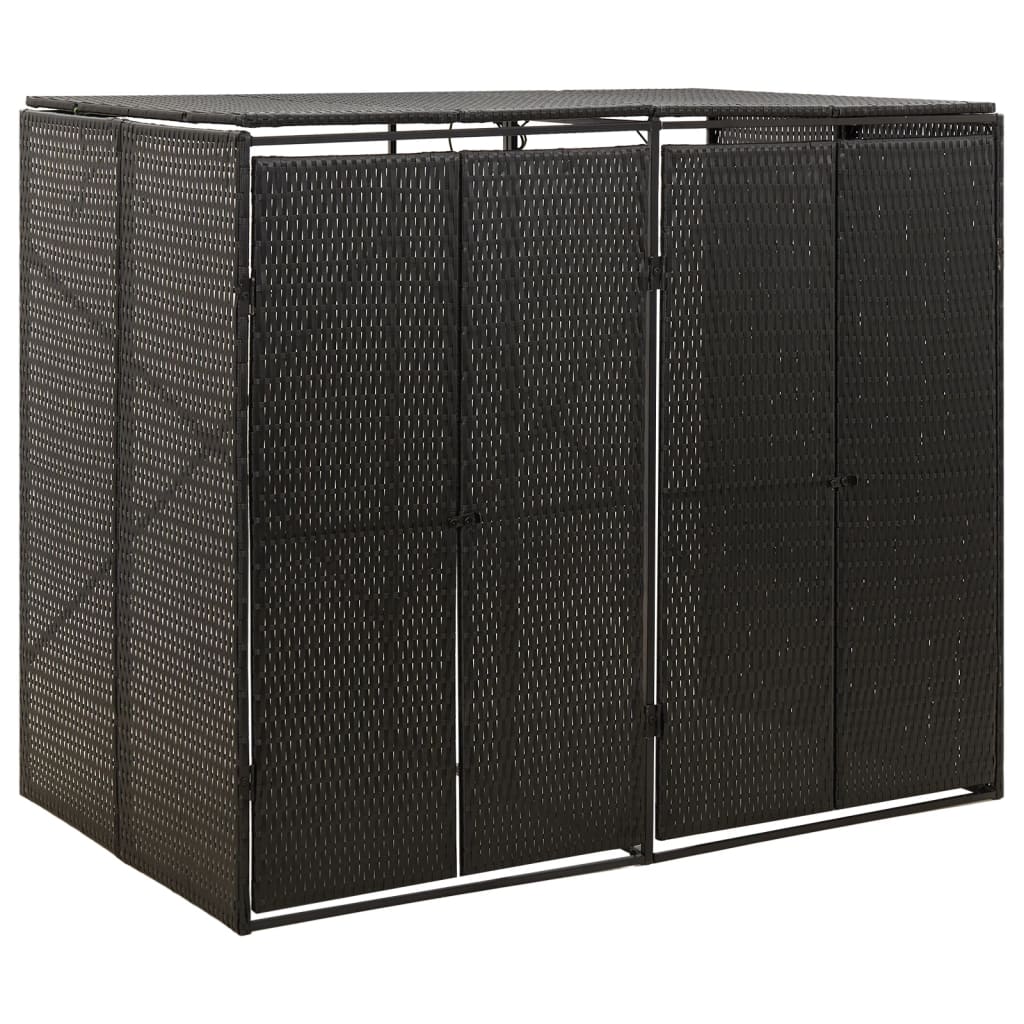 Mülltonnenbox Für 70X80X117 Cm Poly Rattan