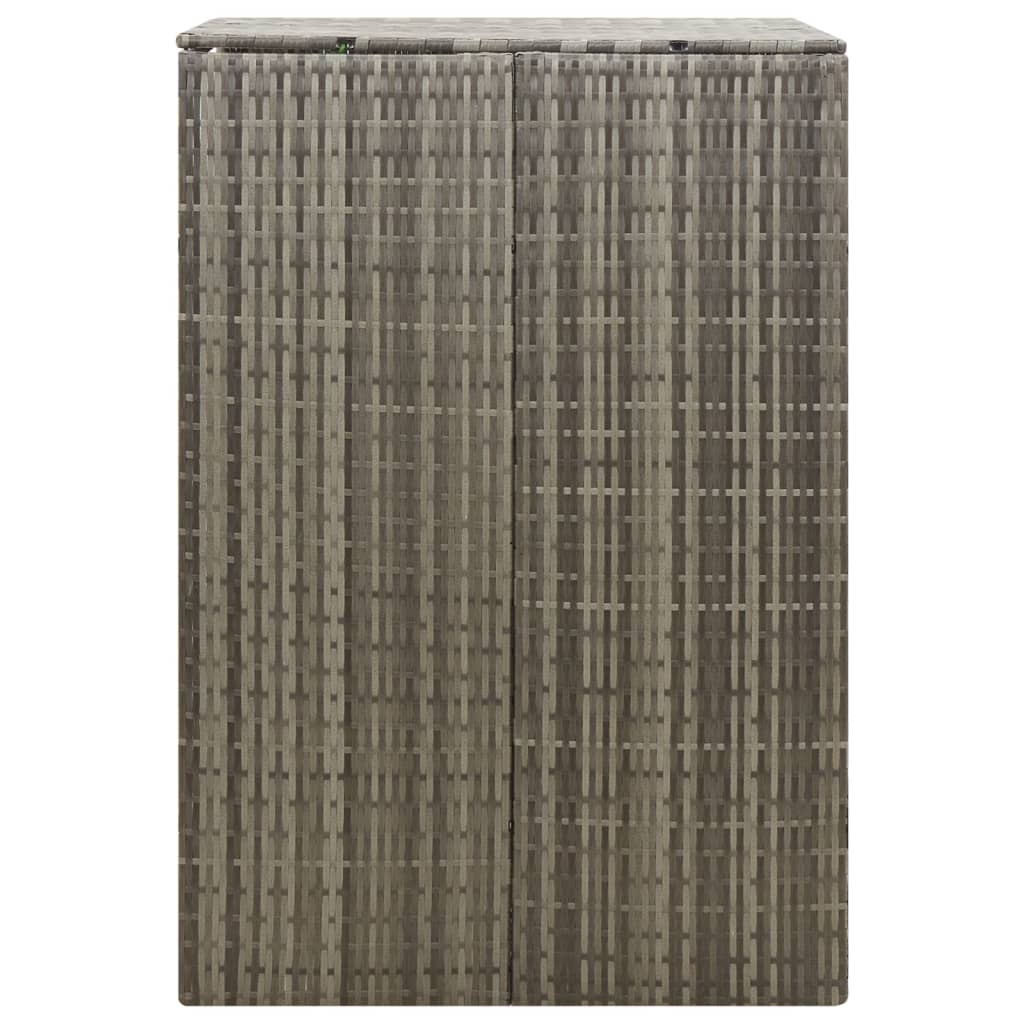 Mülltonnenbox Für 70X80X117 Cm Poly Rattan