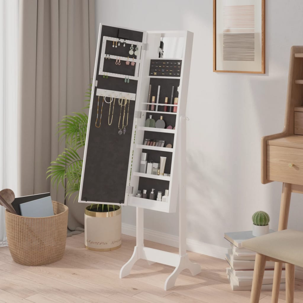 Standspiegel Mit Led 34X37X146 Cm