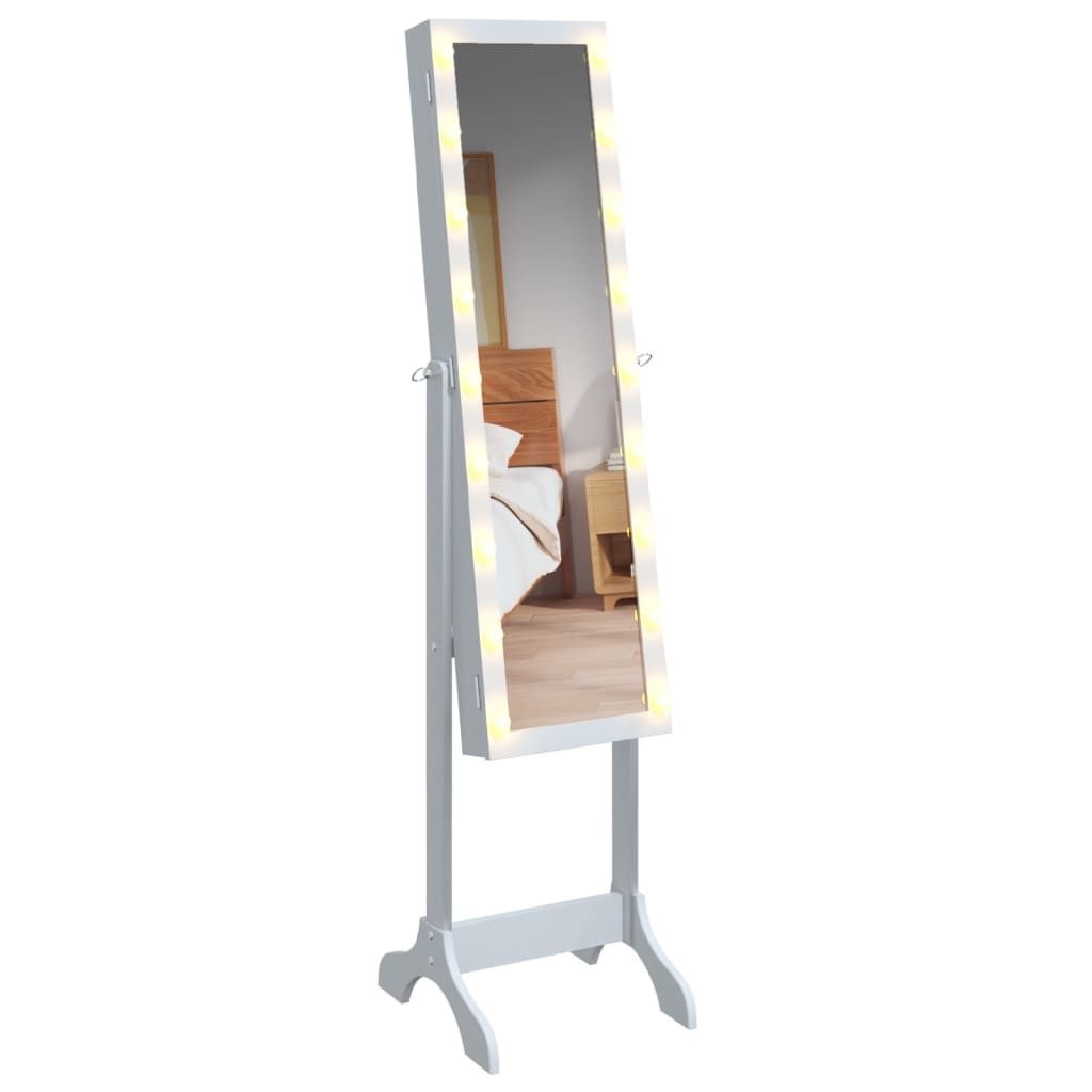 Standspiegel Mit Led 34X37X146 Cm