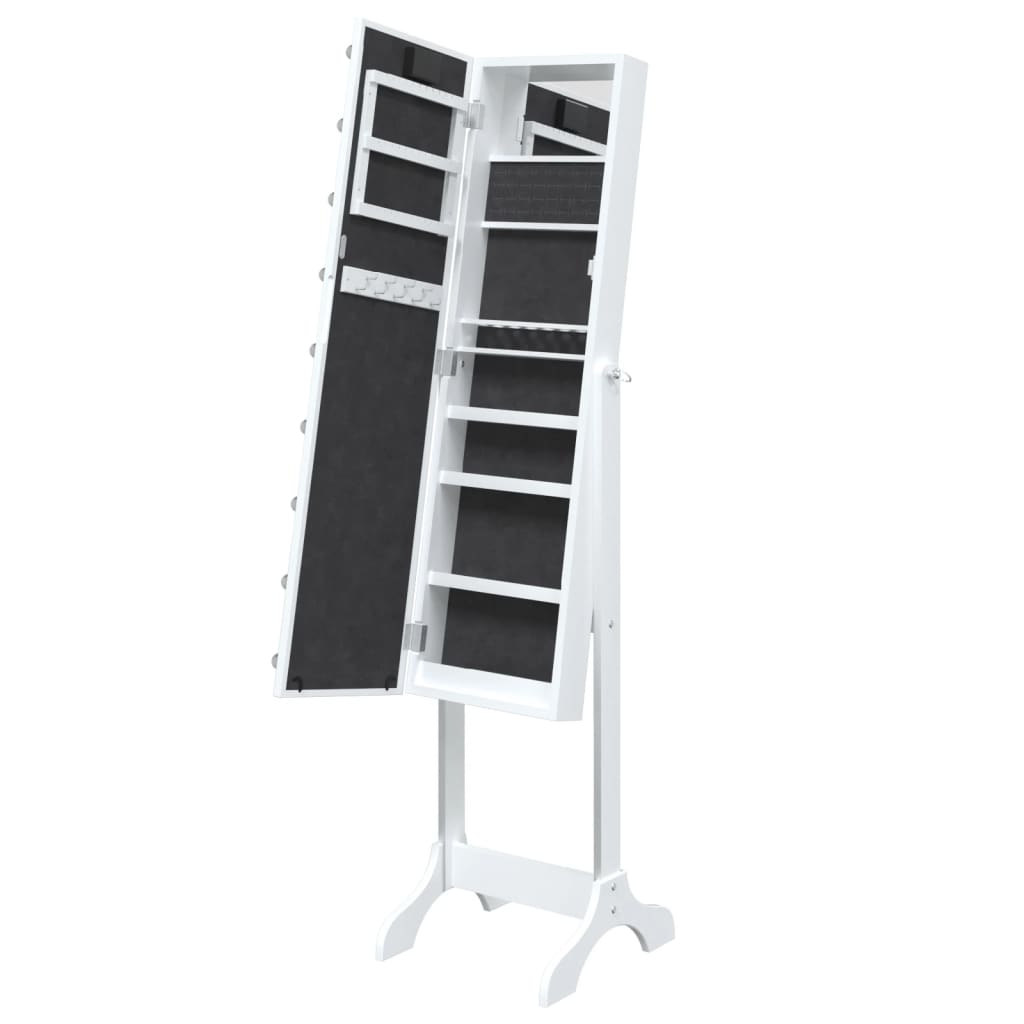 Standspiegel Mit Led 34X37X146 Cm