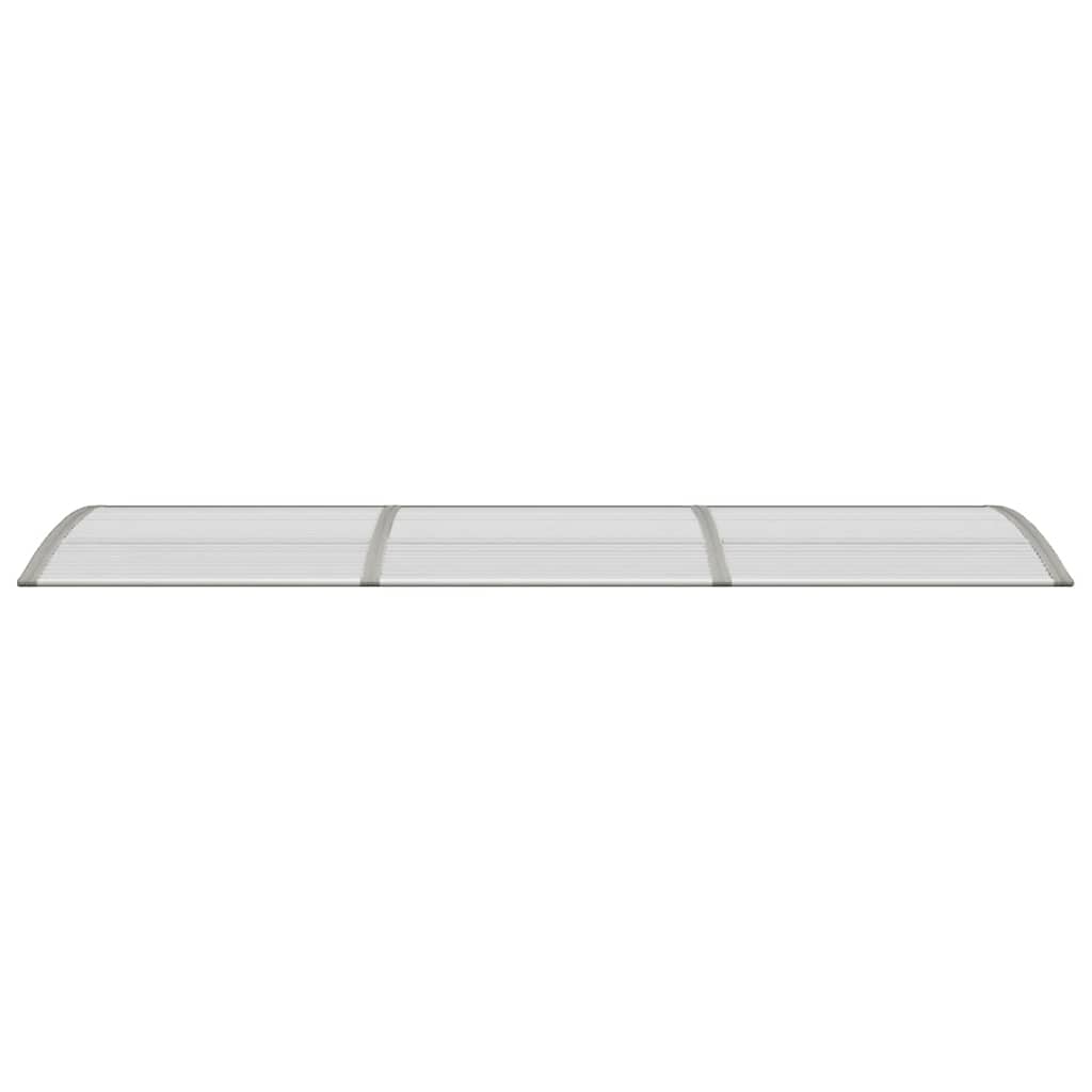 Türvordach Polycarbonat Grau