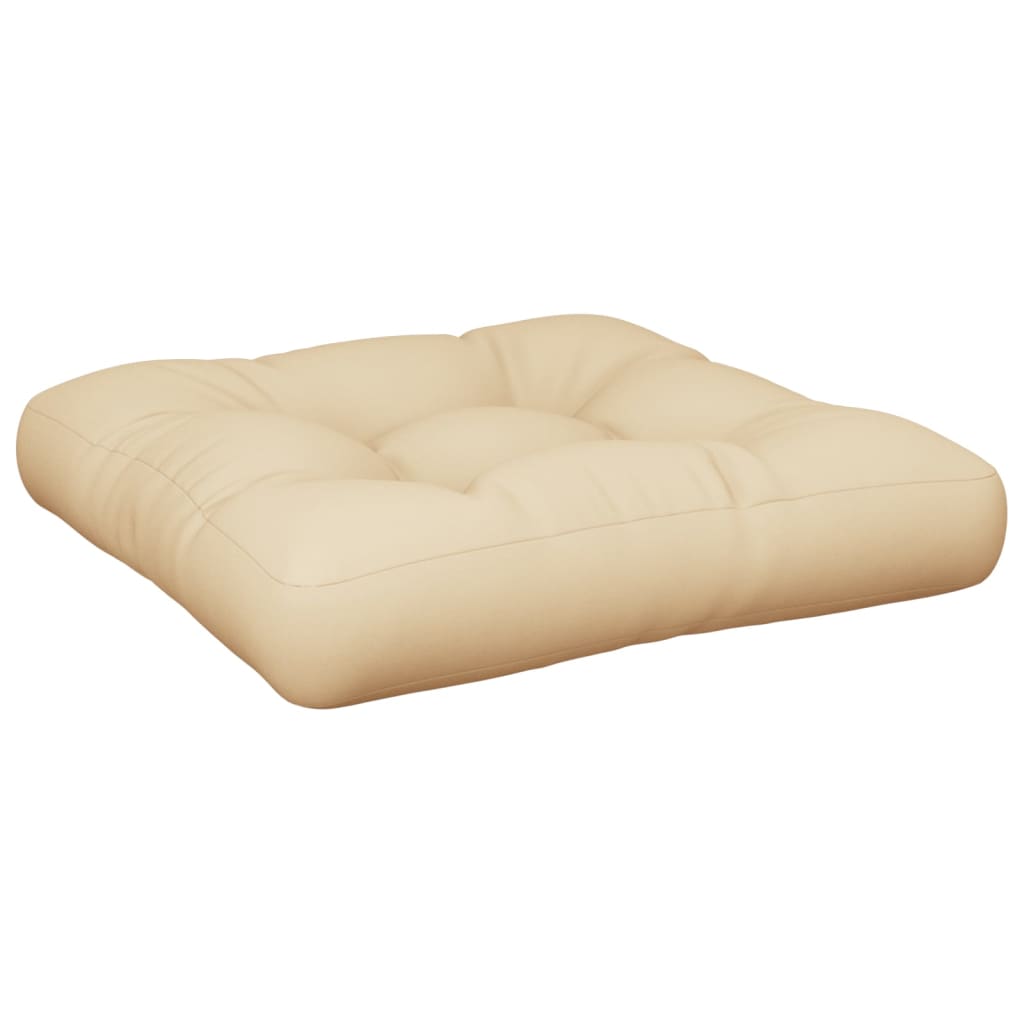 Palettenkissen Stoff Beige