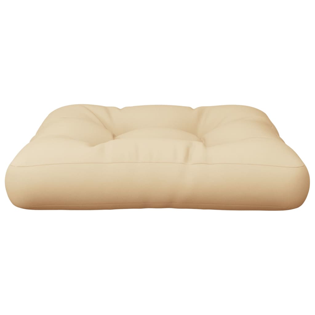 Palettenkissen Stoff Beige