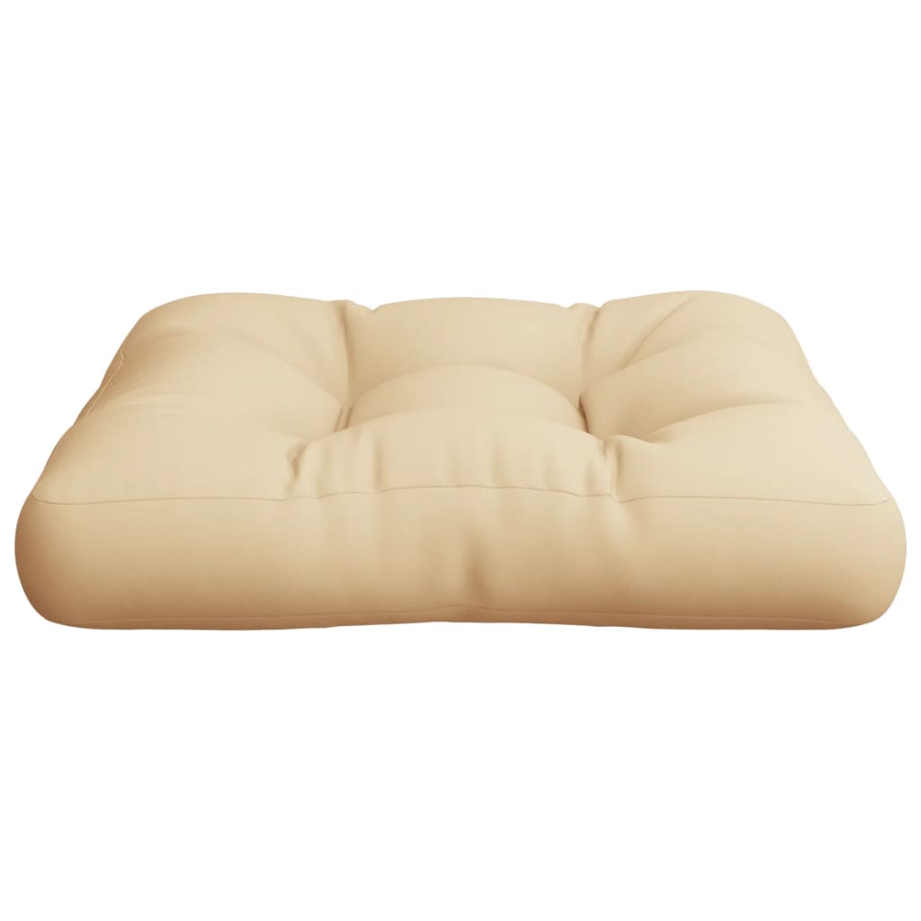 Palettenkissen Stoff Beige