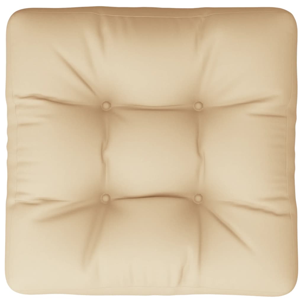 Palettenkissen Stoff Beige