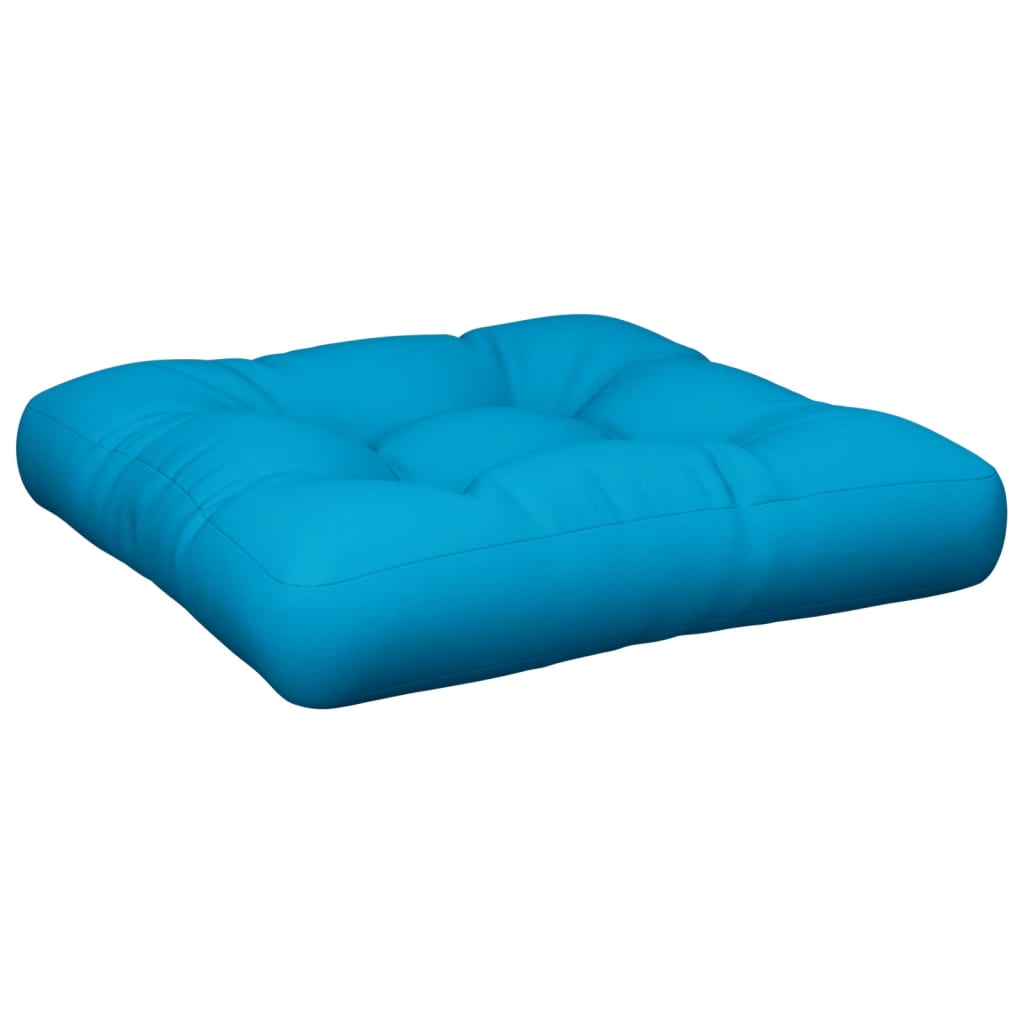 Palettenkissen Stoff Blau