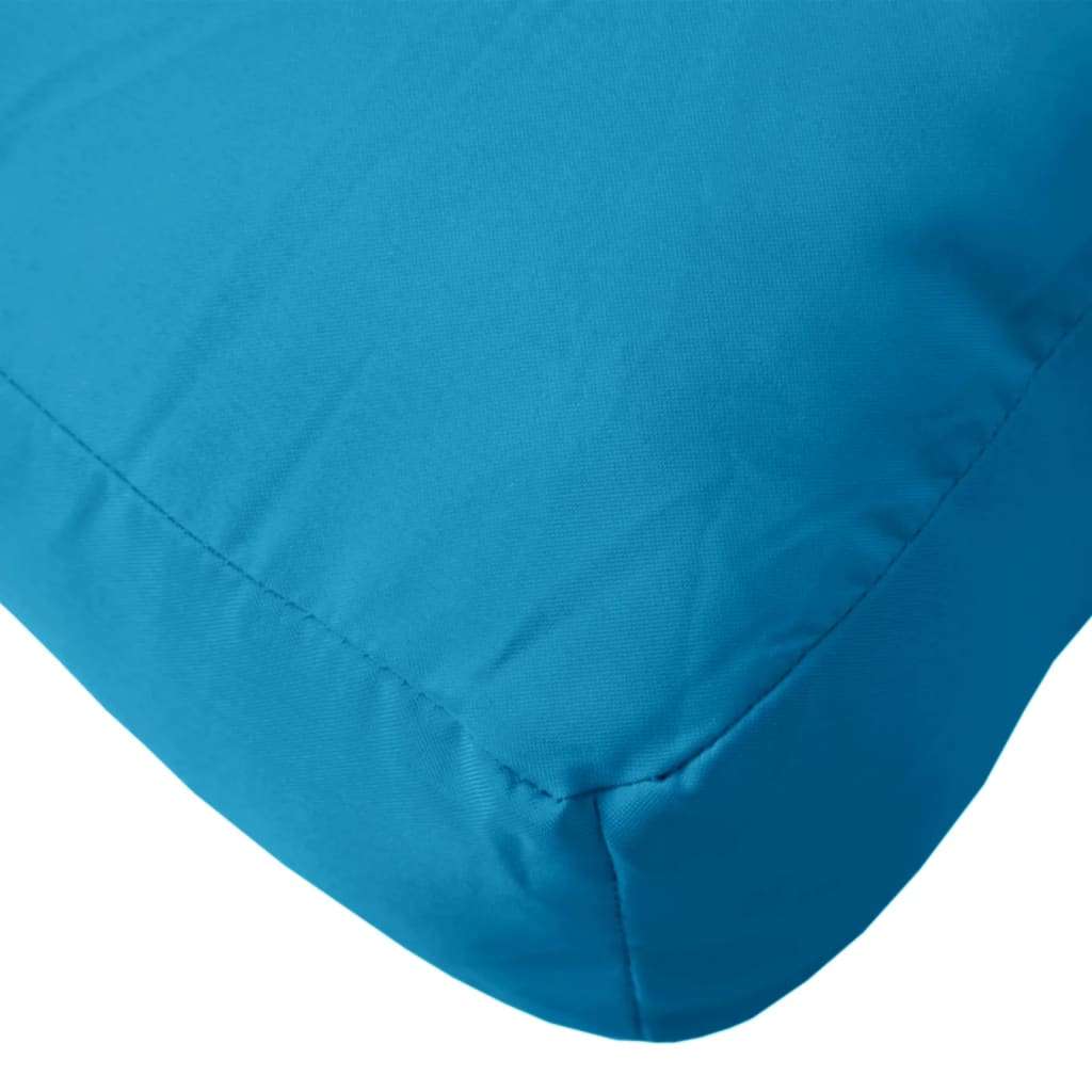 Palettenkissen Stoff Blau