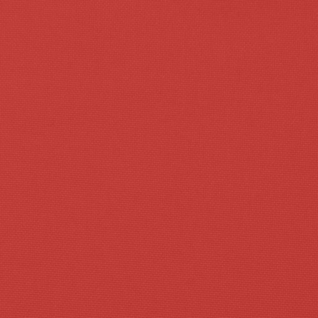 Palettenkissen Stoff Rot