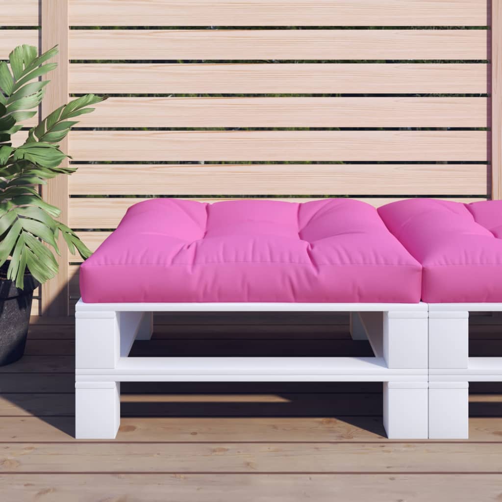 Palettenkissen Stoff Rosa