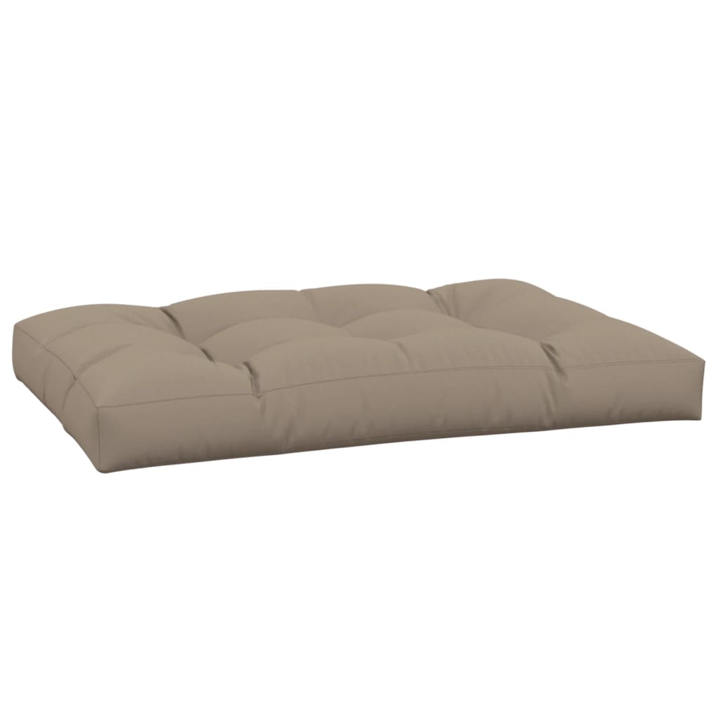 Palettenkissen Stoff Taupe