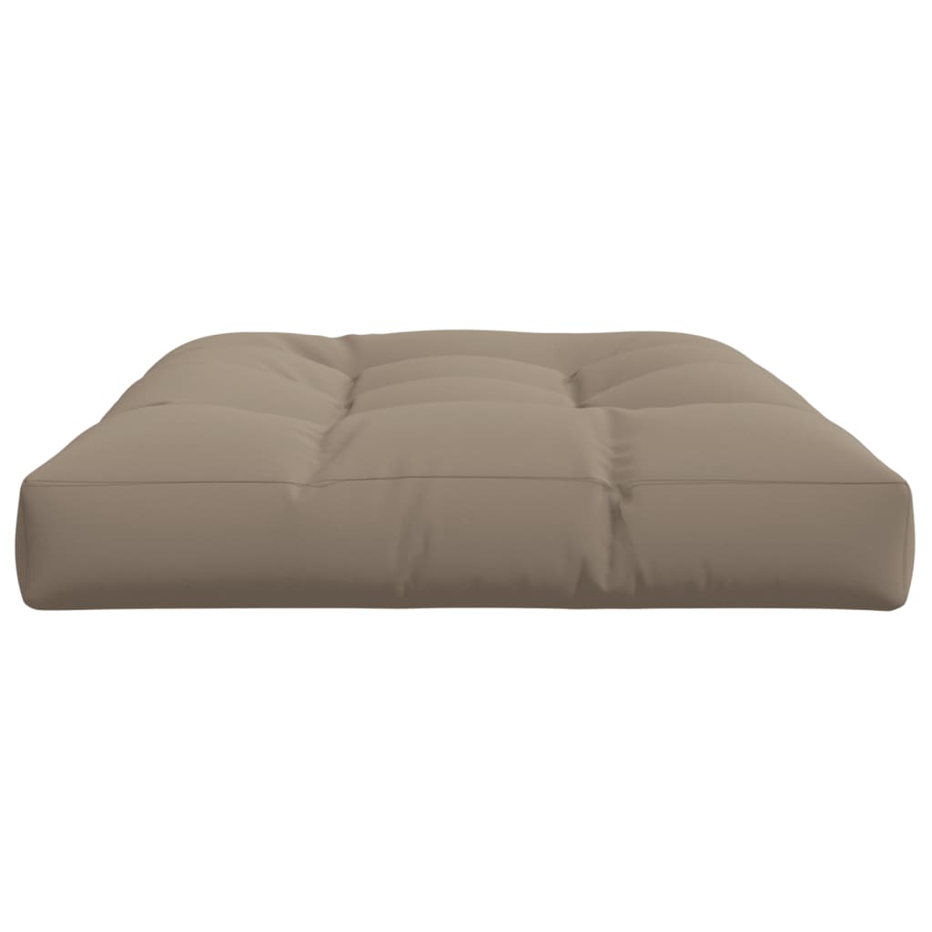 Palettenkissen Stoff Taupe
