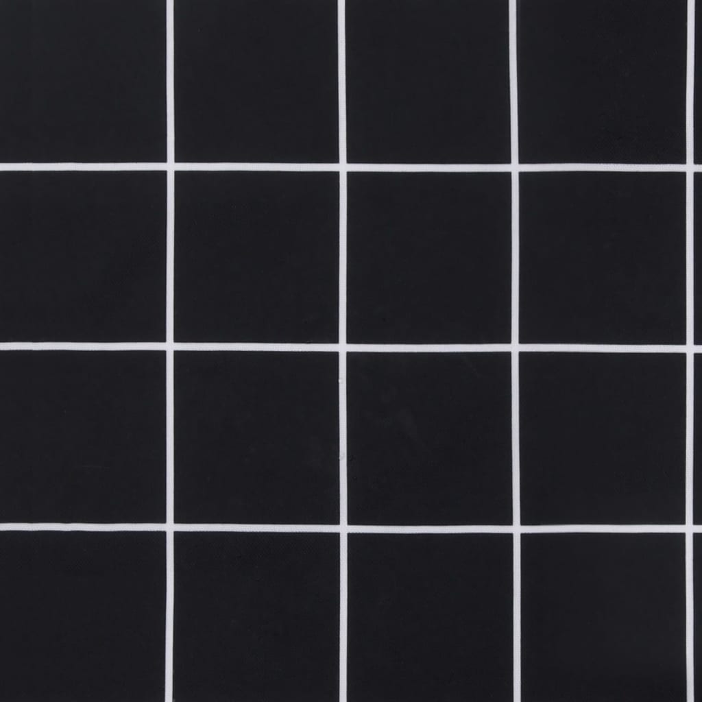 Palettenkissen Schwarz Karomuster Stoff Schwarzes Karomuster