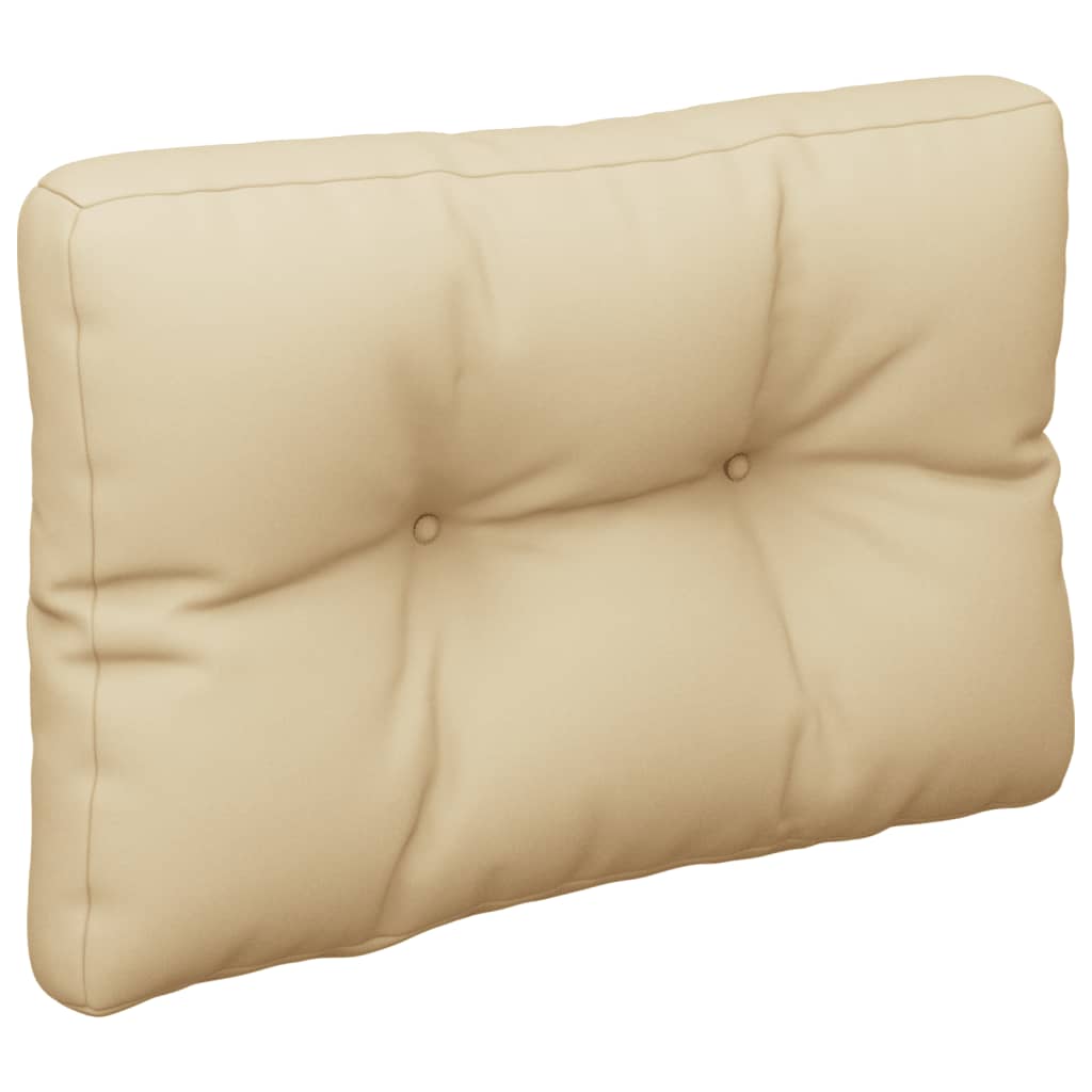 Palettenkissen Stoff Beige
