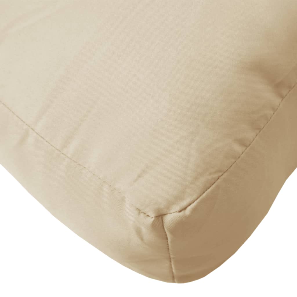 Palettenkissen Stoff Beige
