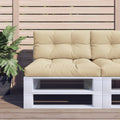 Palettenkissen Stoff Beige
