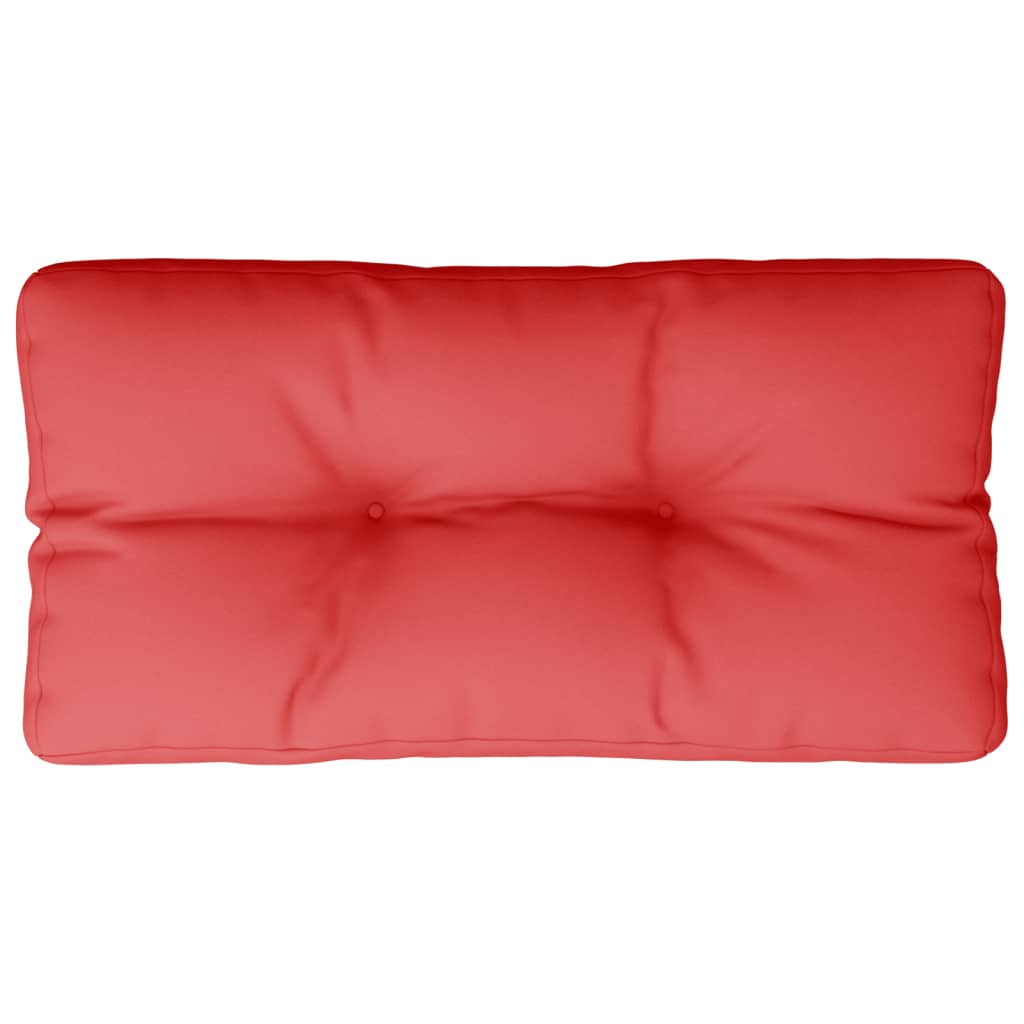 Palettenkissen Stoff Rot