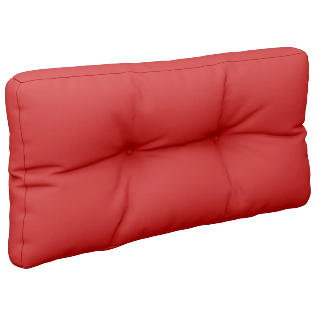 Palettenkissen Stoff Rot