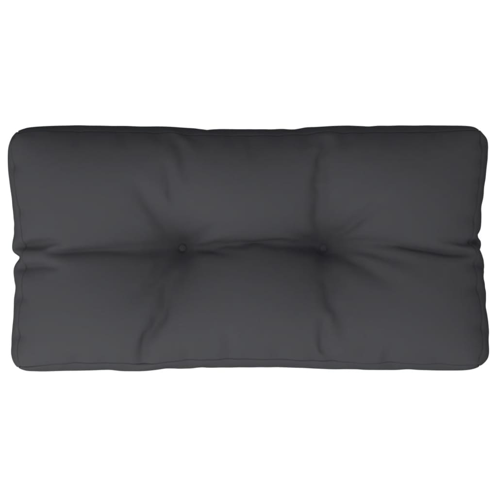 Palettenkissen Stoff Schwarz