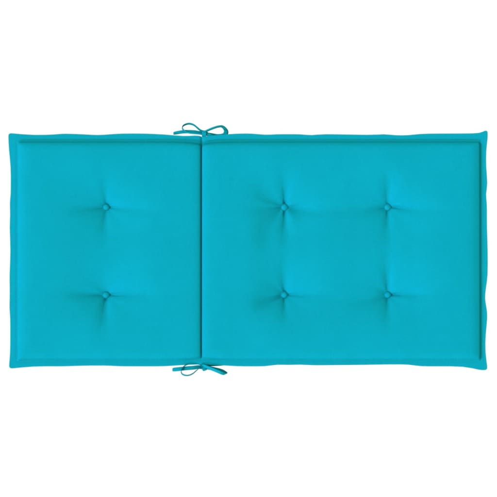 Niedriglehner-Auflagen 6 Stk. Stoff