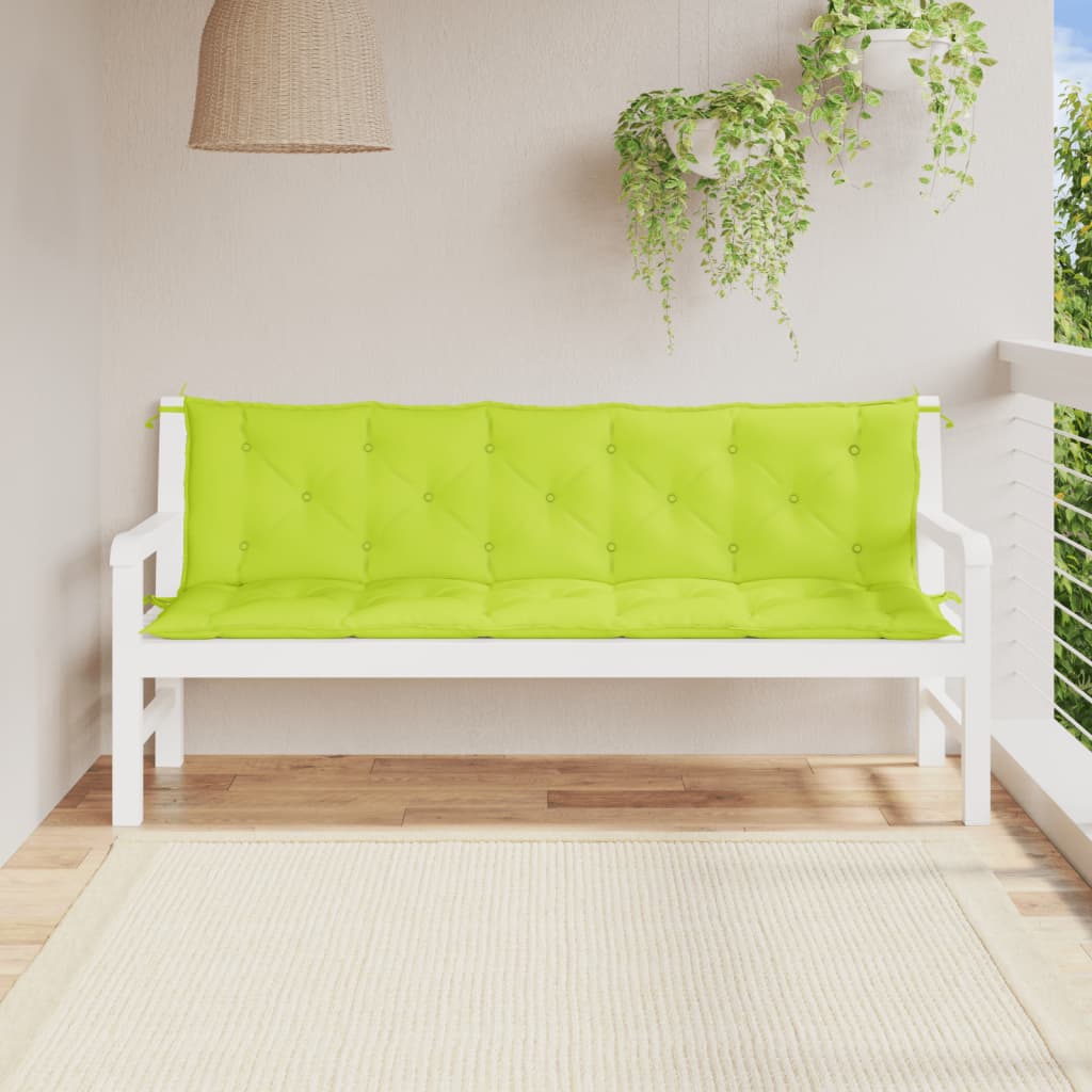 Gartenbank-Auflagen 2 Stk. Oxford-Gewebe
