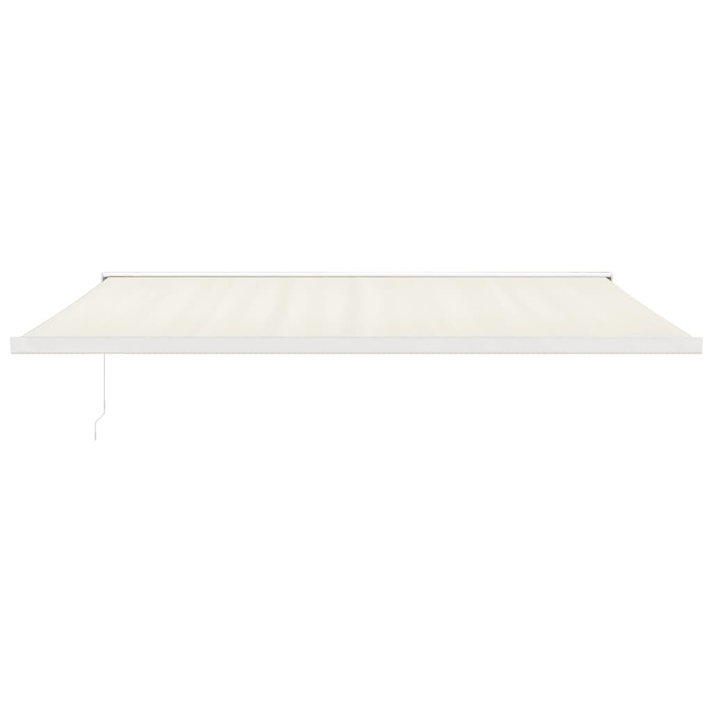 Markise Einziehbar Creme Stoff Und Aluminium
