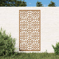 Garten-Wanddeko 105X55 Cm Cortenstahl Maurisches Design