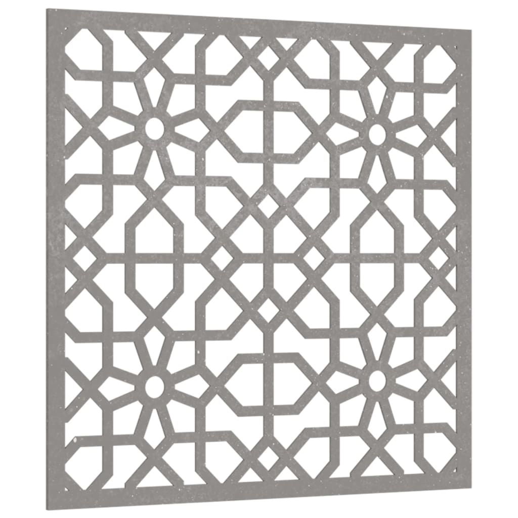 Garten-Wanddeko 55X55 Cm Cortenstahl Maurisches Design