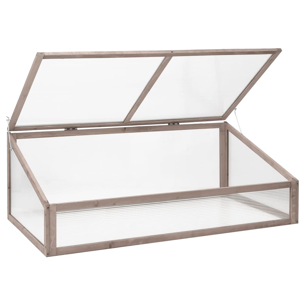 Gewächshaus 110X56X39 Cm Tannenholz