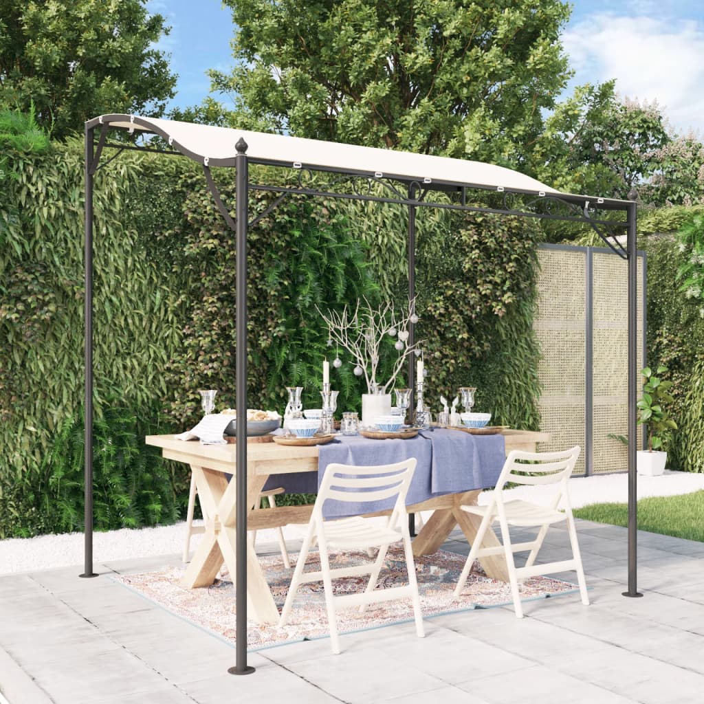 Markise 2X2,3 M 180 G/M² Stoff Und Stahl