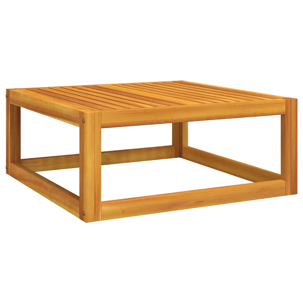3-Tlg. Garten-Lounge-Set Mit Kissen Massivholz Akazie