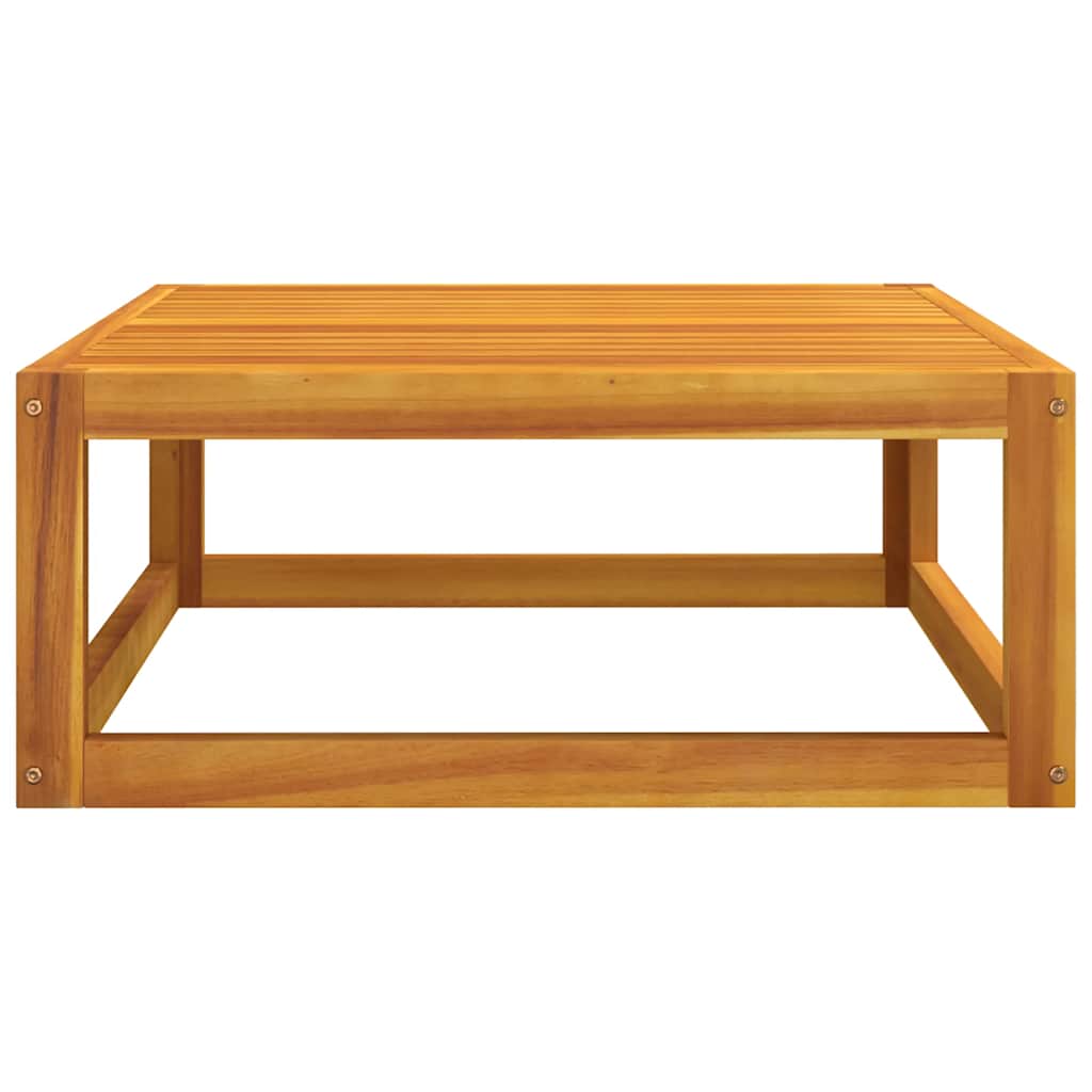 3-Tlg. Garten-Lounge-Set Mit Kissen Massivholz Akazie