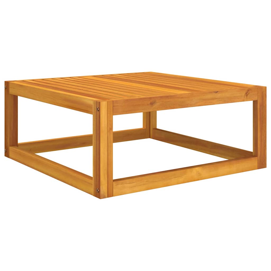 3-Tlg. Garten-Lounge-Set Mit Kissen Massivholz Akazie