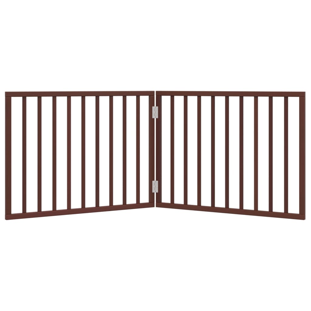 2-Tlg. Hundetor Faltbar 160 Cm Pappelholz