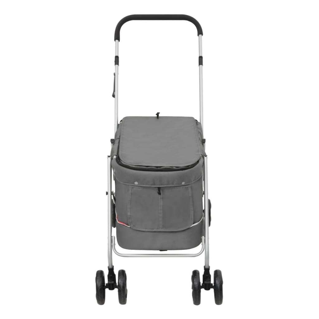 Hundewagen Faltbar 100X49X96 Cm Leinenstoff