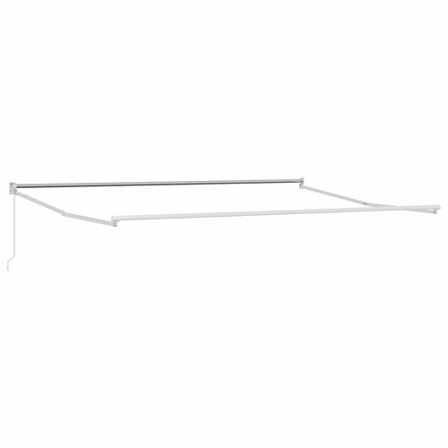 Ausziehbarer Sonnenschirmrahmen 500 X 300 Cm Aluminium