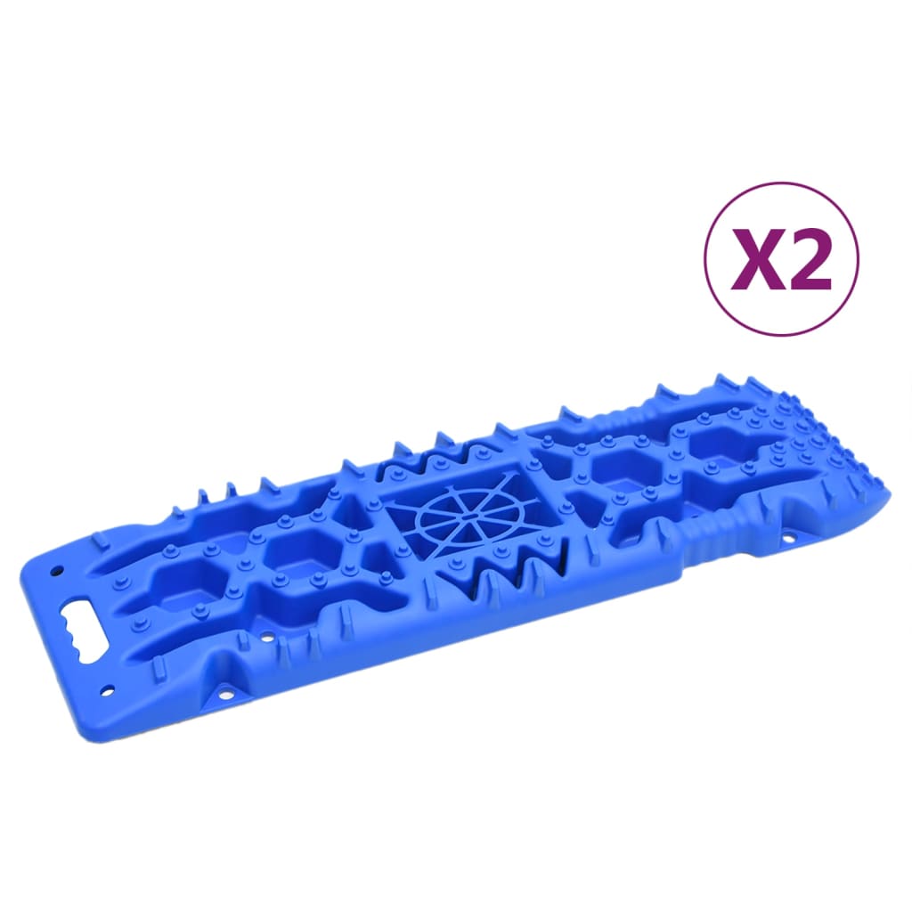 Traktionsmatten 2 Stk. 107X31X7 Cm Nylon