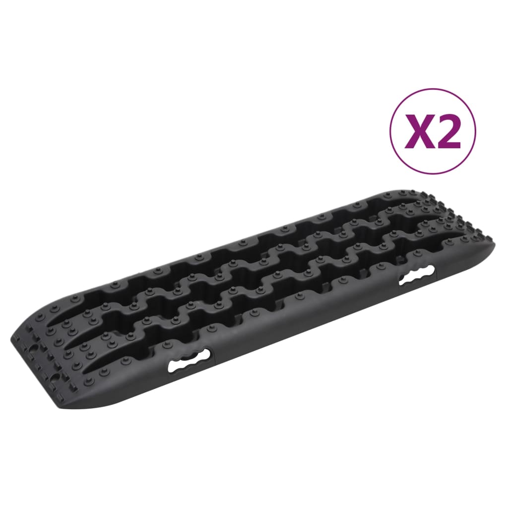Traktionsmatten 2 Stk. 106X30,5X7 Cm Nylon