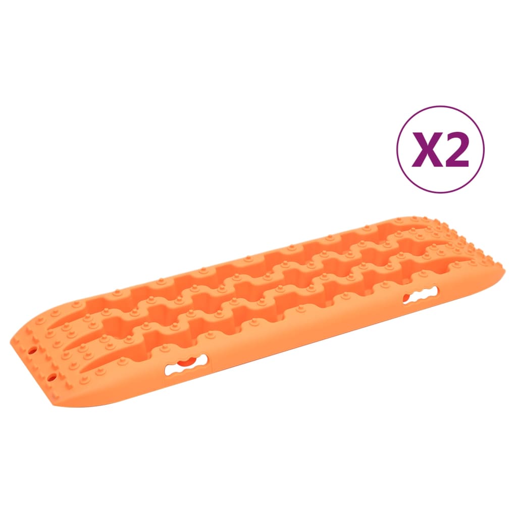 Traktionsmatten 2 Stk. 106X30,5X7 Cm Nylon