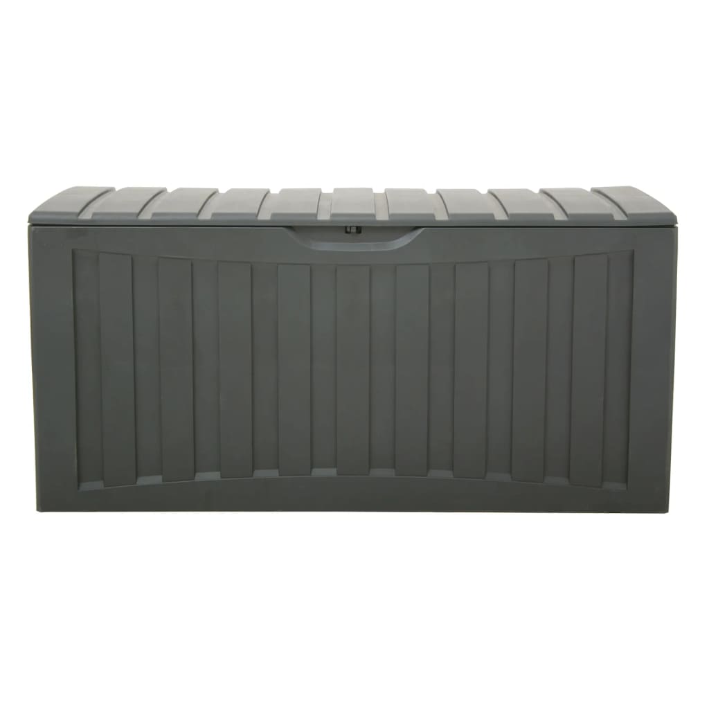 Truhe Schwarz 118X53X57 Cm Polypropylen