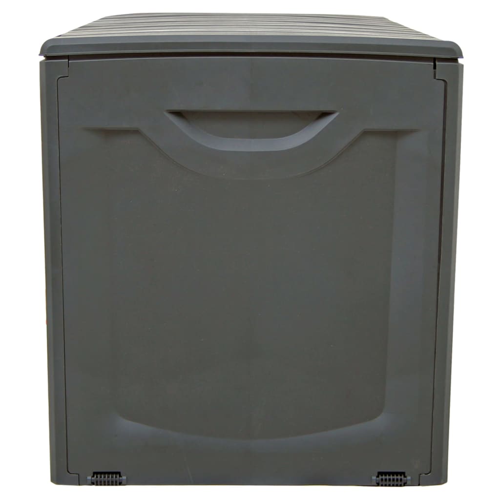 Truhe Schwarz 118X53X57 Cm Polypropylen