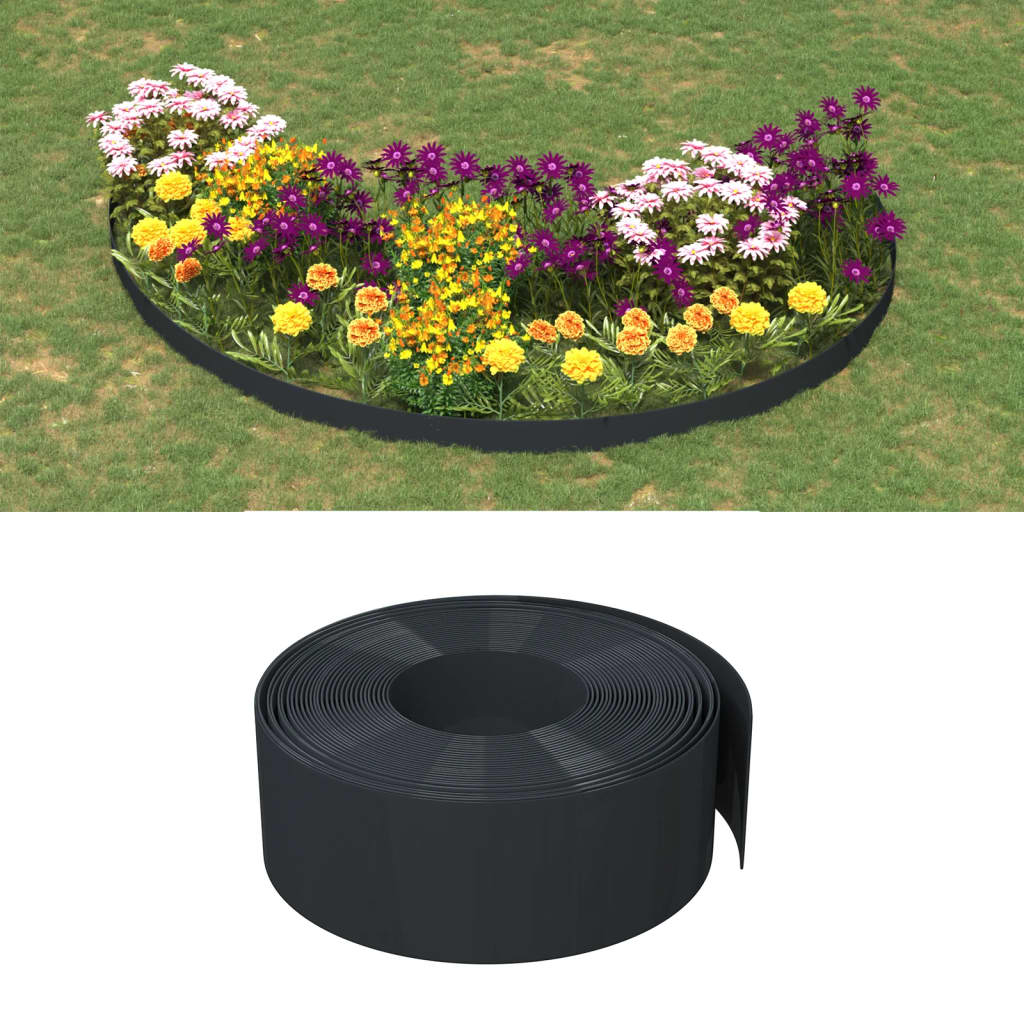 Rasenkante 10 M 20 Cm Polyethylen
