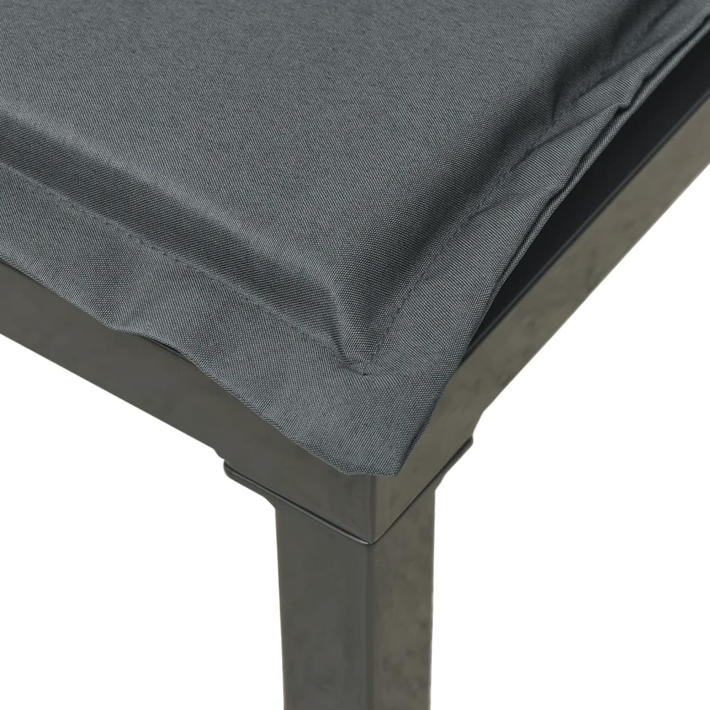 4-Tlg. Garten-Lounge-Set Schwarz Und Grau Poly Rattan