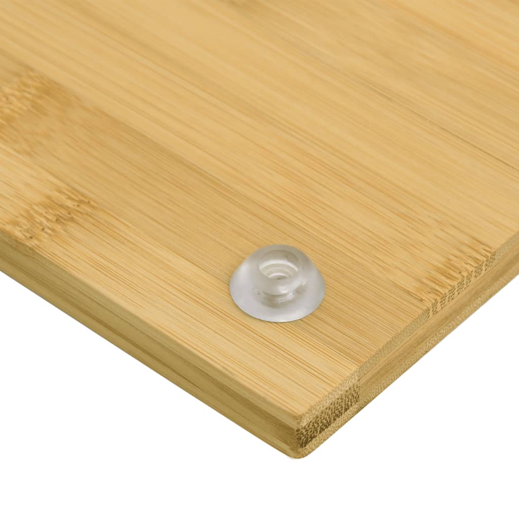 Herdabdeckplatten 2 Stk. 50X28X1,5 Cm Bambus