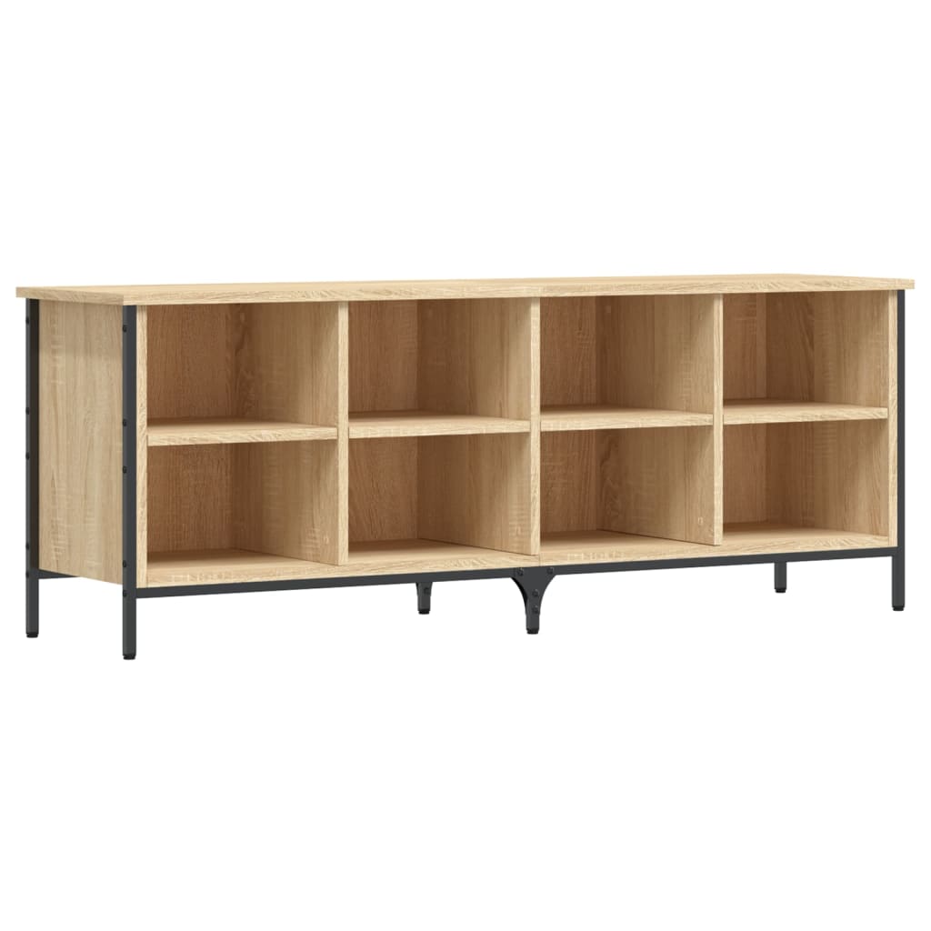 Schuhregal Sonoma-Eiche 131X35X Holzwerkstoff Sonoma Eiche